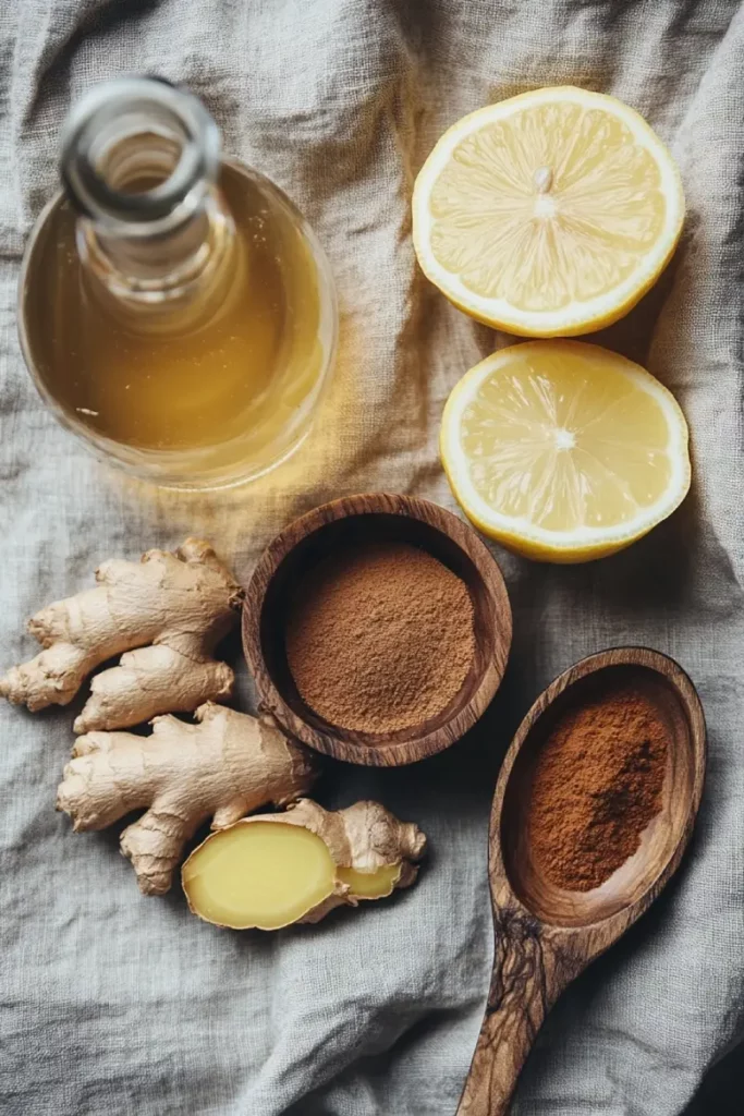 Ingredients for Brazilian Mounjaro Drink Recipe