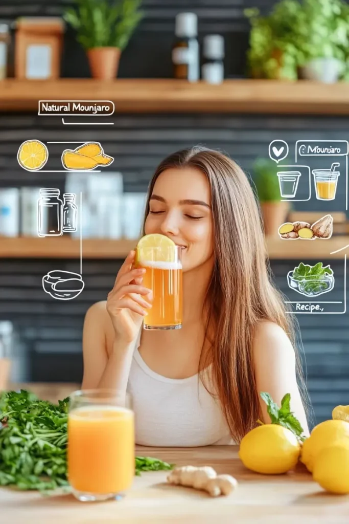 Benefits of the natural Mounjaro recipe for weight loss and digestion