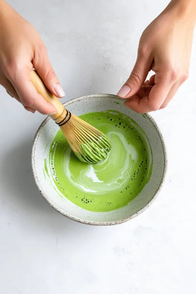 Step-by-Step Matcha Latte Recipe Preparation