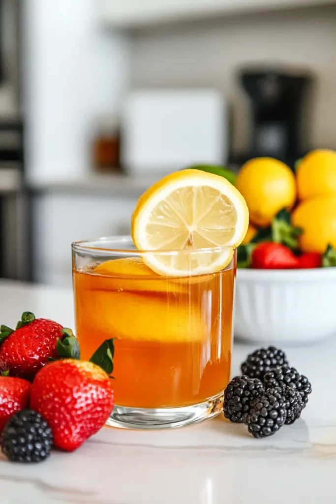 served Brazilian Mounjaro drink