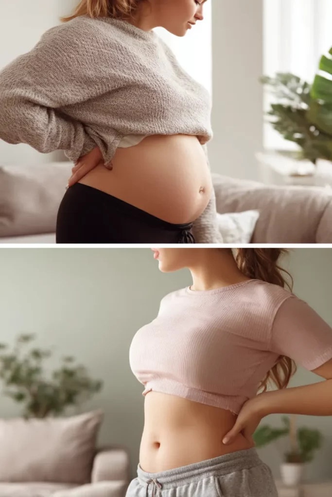 Visual showing how water helps reduce belly fat